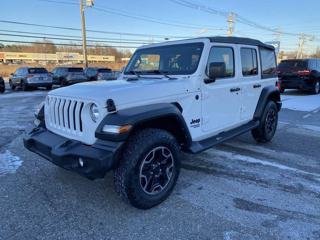 used 2021 Jeep Wrangler Unlimited car, priced at $27,652