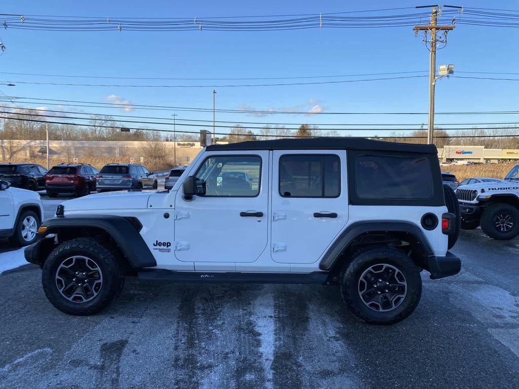 used 2021 Jeep Wrangler Unlimited car, priced at $27,652