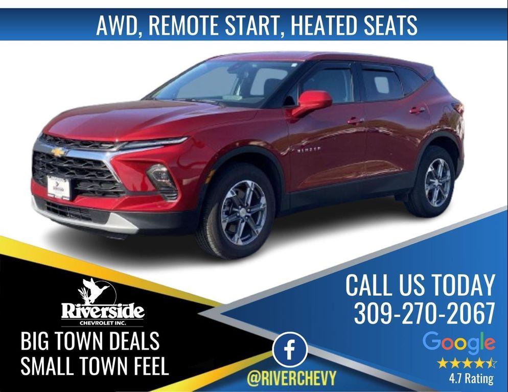 used 2025 Chevrolet Blazer car, priced at $28,238