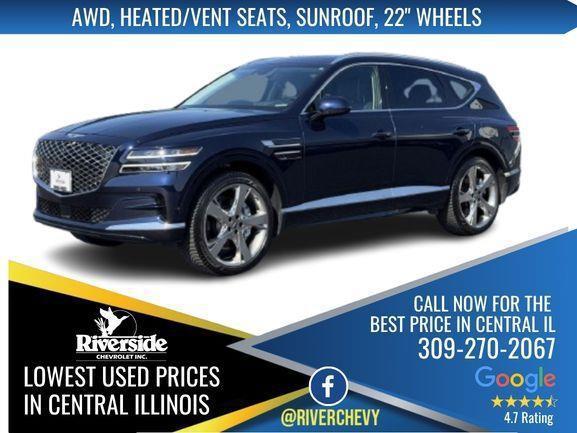 used 2024 Genesis GV80 car, priced at $48,995