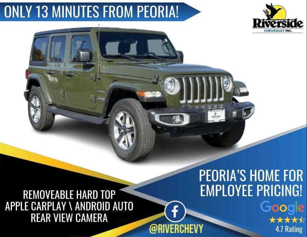 used 2022 Jeep Wrangler Unlimited car, priced at $27,395