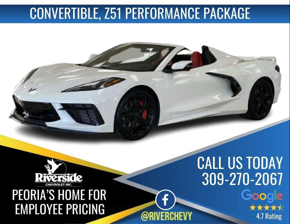 used 2022 Chevrolet Corvette car, priced at $67,443