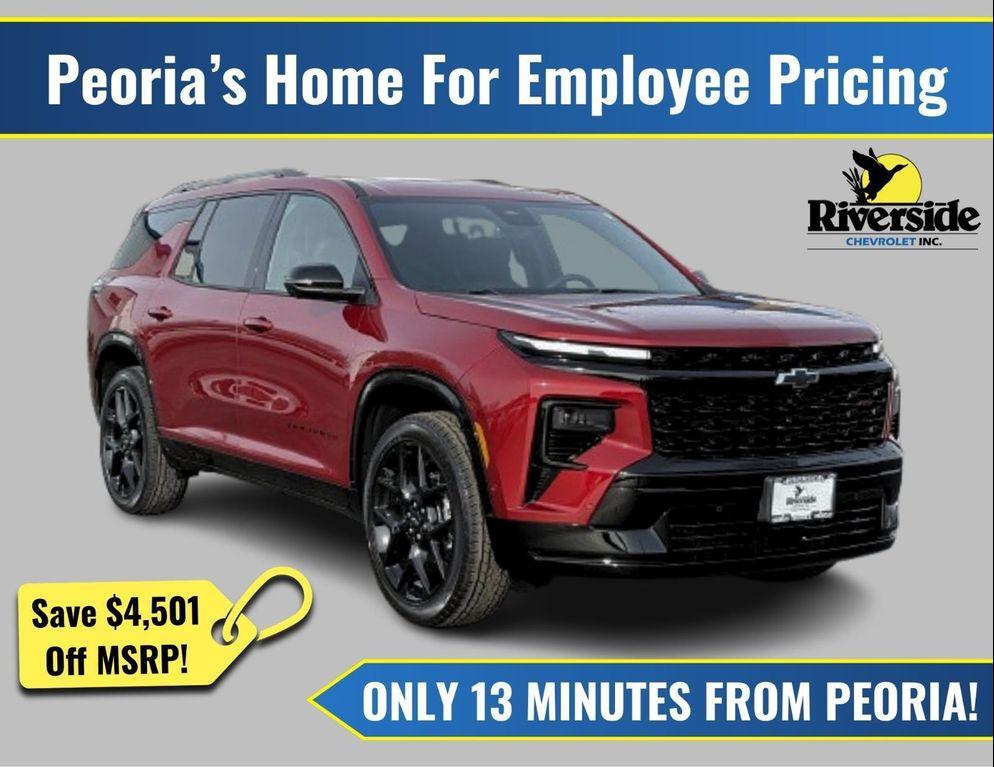 new 2026 Chevrolet Traverse car, priced at $55,214