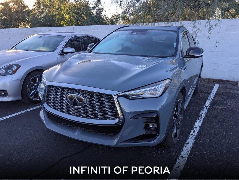 used 2022 INFINITI QX55 car, priced at $21,388