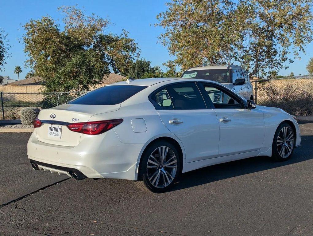 used 2023 INFINITI Q50 car, priced at $37,855