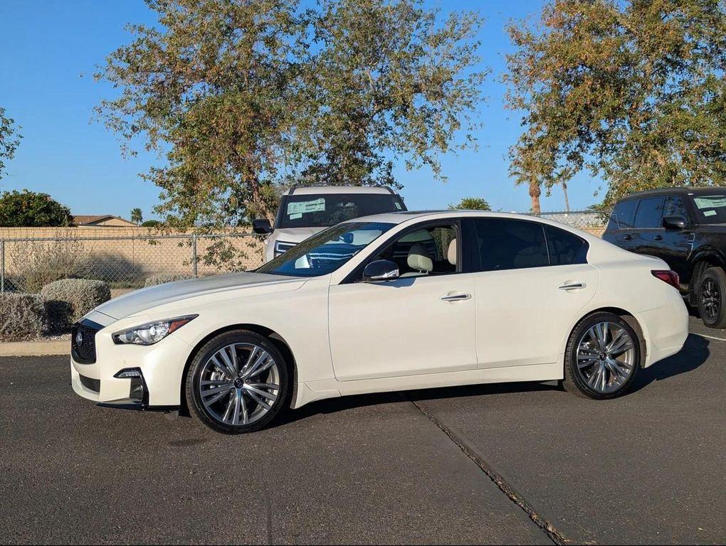 used 2023 INFINITI Q50 car, priced at $39,355