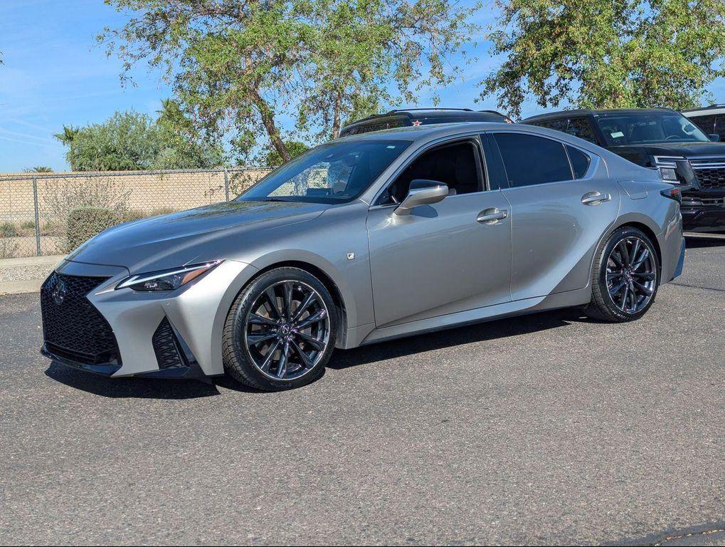 used 2021 Lexus IS 350 car, priced at $35,377