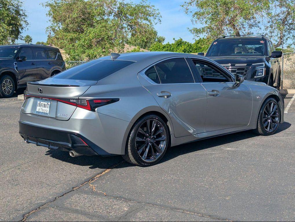 used 2021 Lexus IS 350 car, priced at $35,377