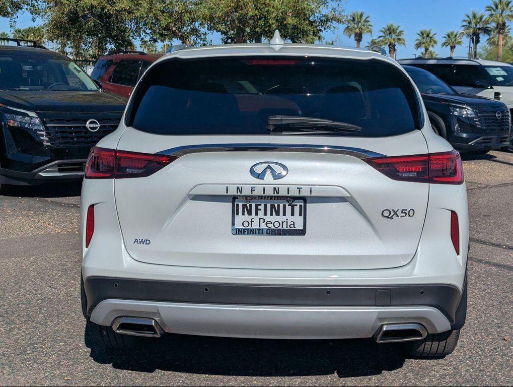 used 2023 INFINITI QX50 car, priced at $37,477