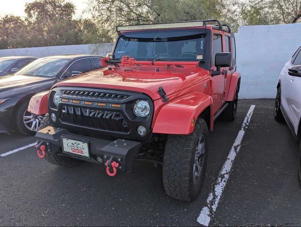 used 2018 Jeep Wrangler JK Unlimited car, priced at $18,855