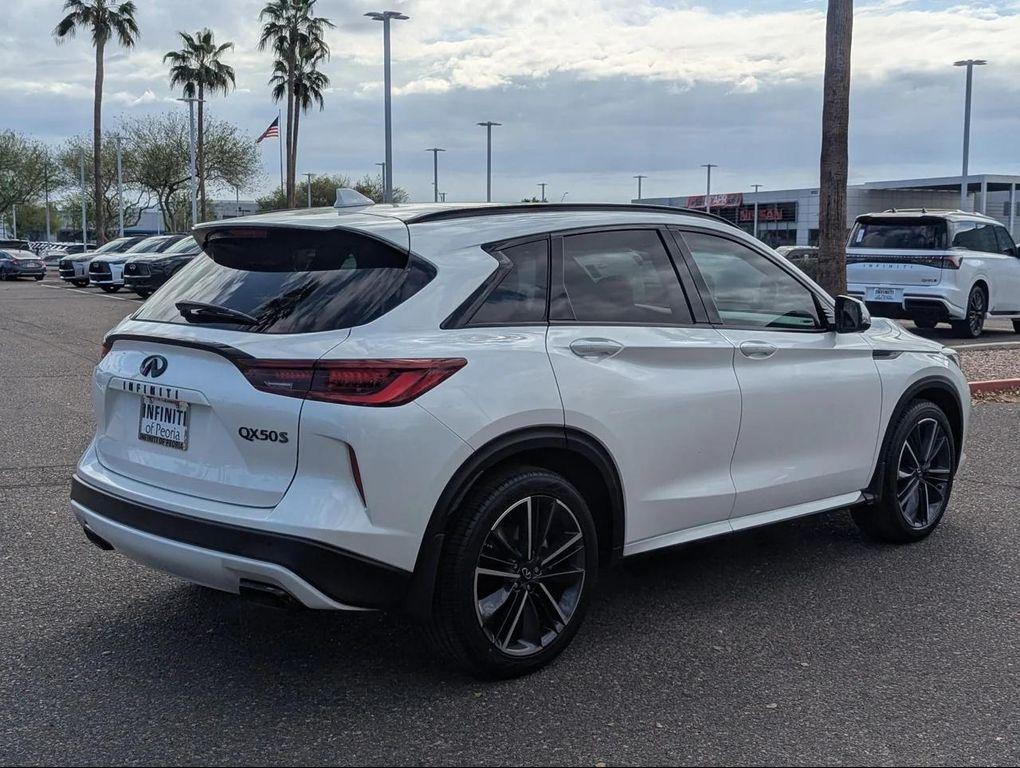 used 2023 INFINITI QX50 car, priced at $35,288