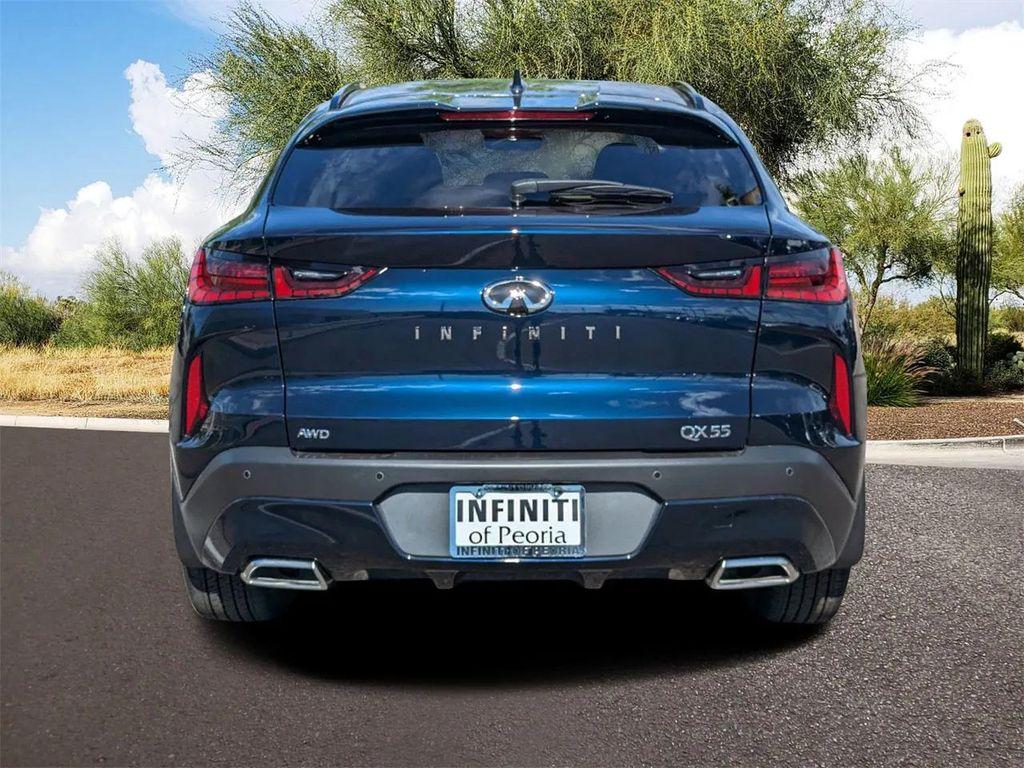 new 2025 INFINITI QX55 car, priced at $36,380