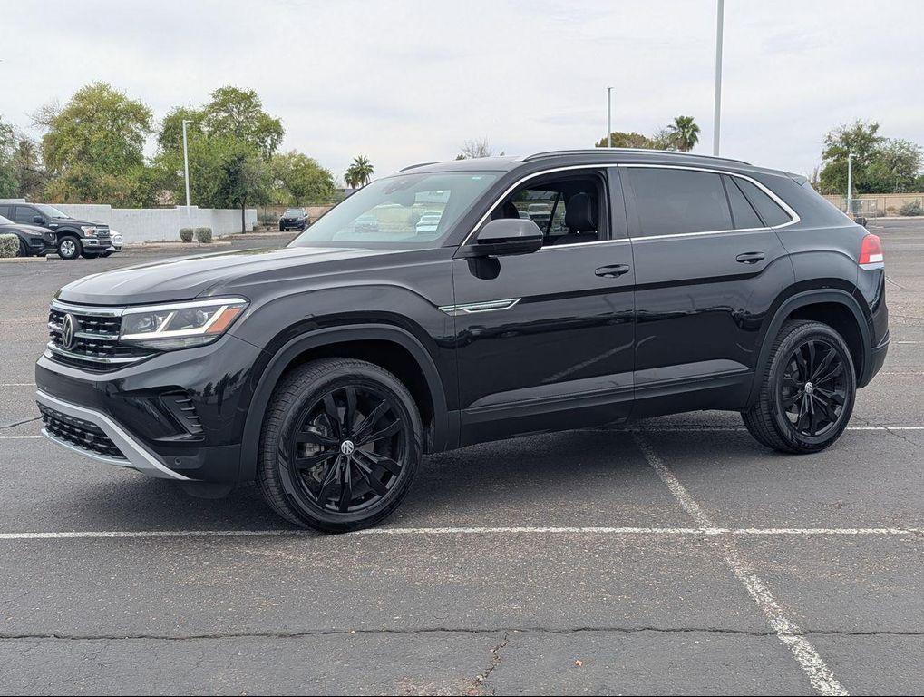 used 2021 Volkswagen Atlas Cross Sport car, priced at $24,688