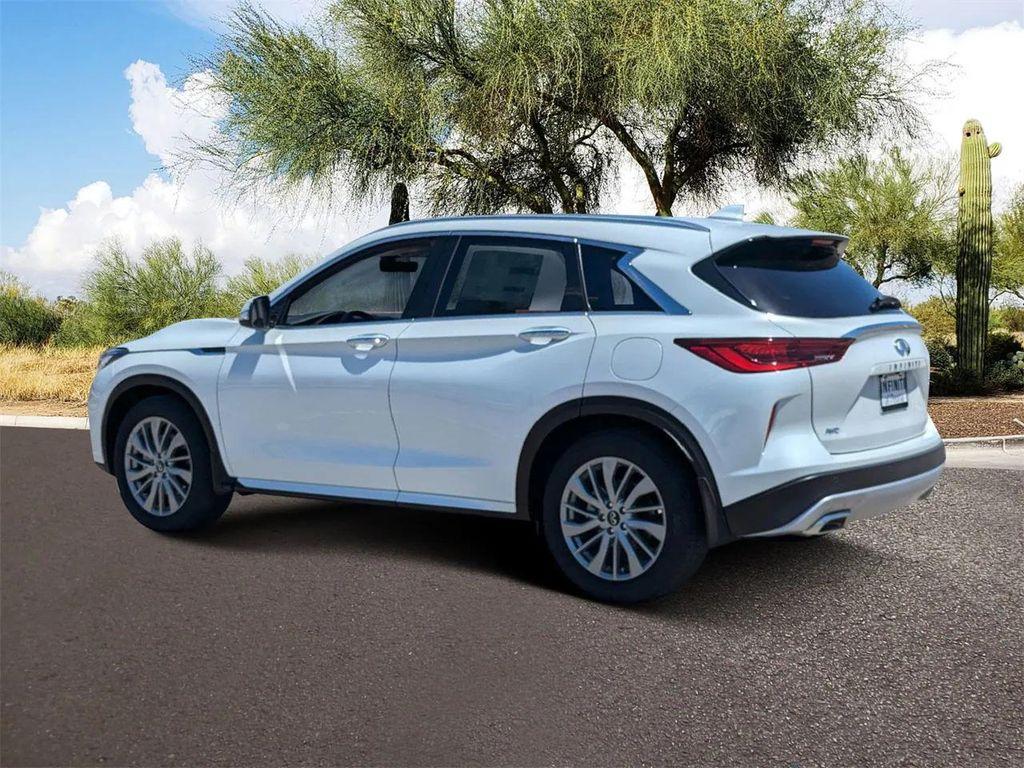 new 2025 INFINITI QX50 car, priced at $48,670