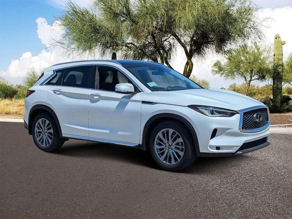 new 2025 INFINITI QX50 car, priced at $48,670