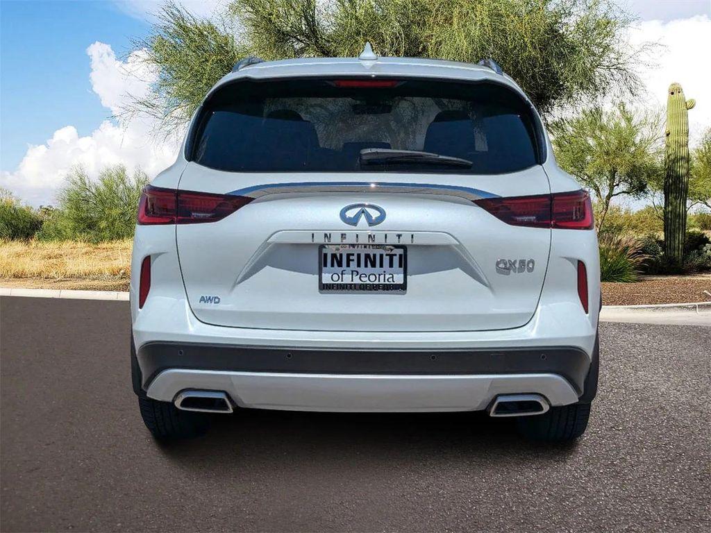 new 2025 INFINITI QX50 car, priced at $48,670
