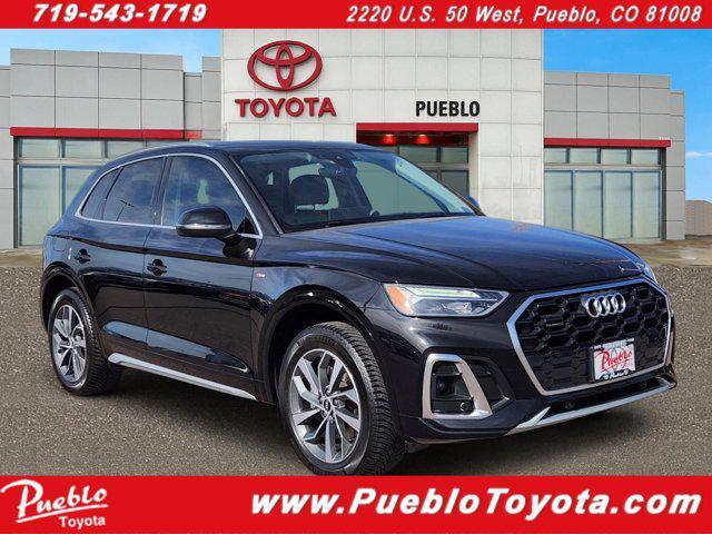 used 2022 Audi Q5 car, priced at $23,477