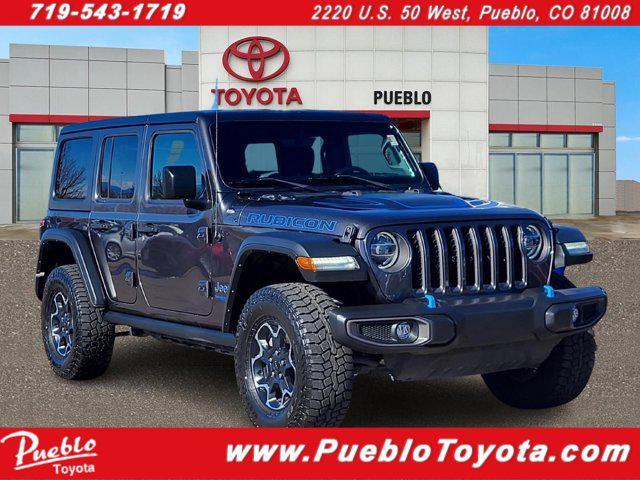 used 2022 Jeep Wrangler Unlimited 4xe car, priced at $32,877