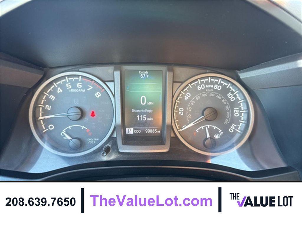 2018 Silver Sky Metallic Toyota Tacoma