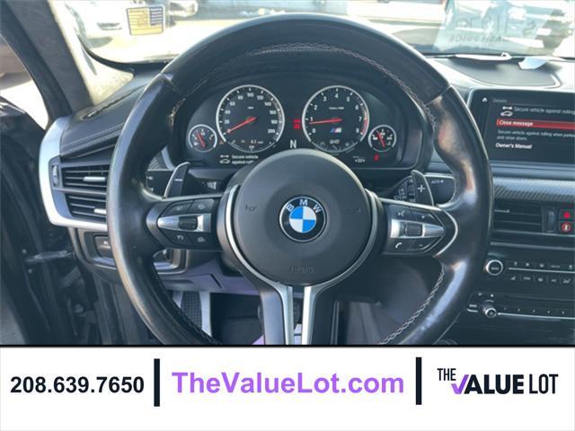 2018 Black Sapphire Metallic BMW X6 M