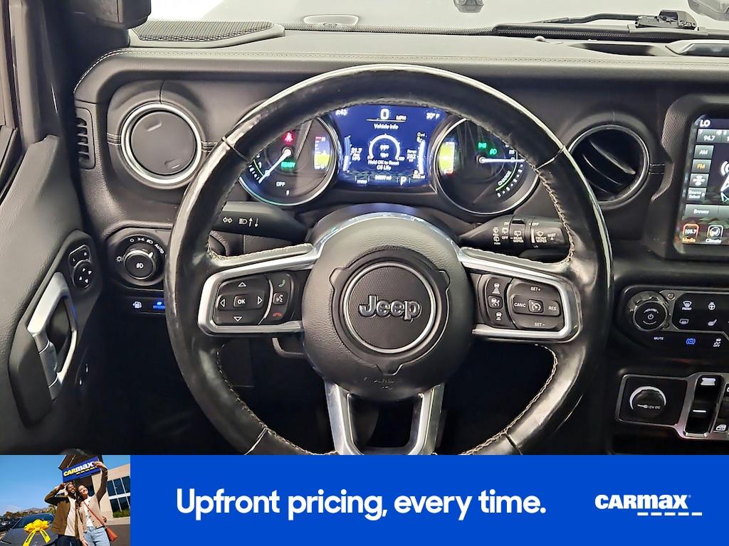 used 2021 Jeep Wrangler Unlimited 4xe car, priced at $28,998