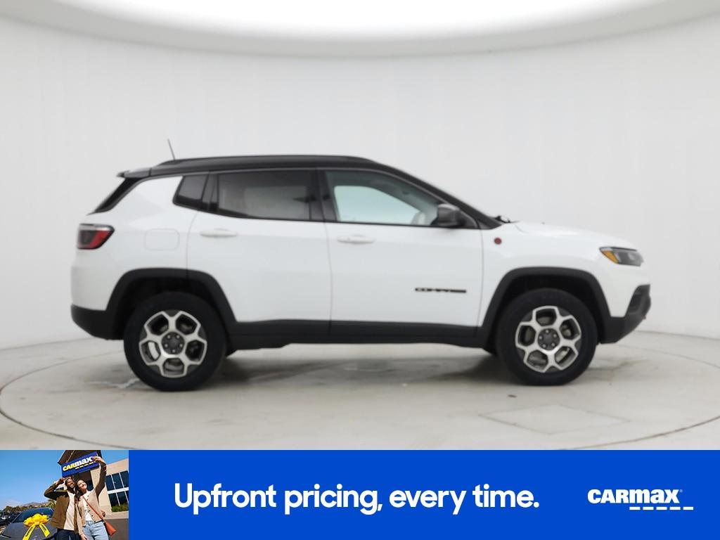 used 2022 Jeep Compass car, priced at $21,998