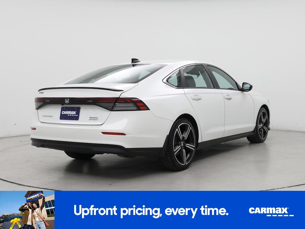 used 2023 Honda Accord Hybrid car, priced at $27,998