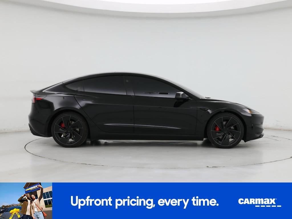 used 2024 Tesla Model 3 car, priced at $48,998