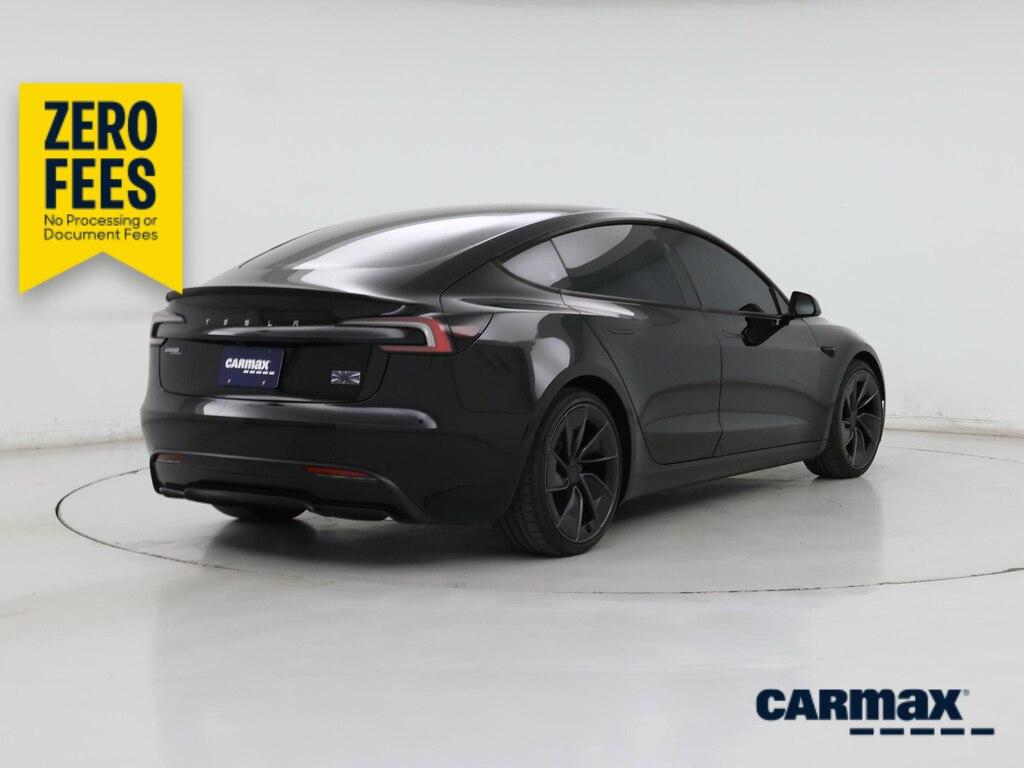 used 2024 Tesla Model 3 car, priced at $48,998