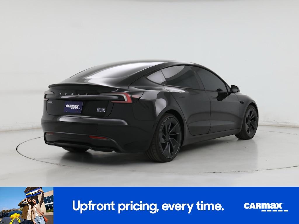 used 2024 Tesla Model 3 car, priced at $48,998