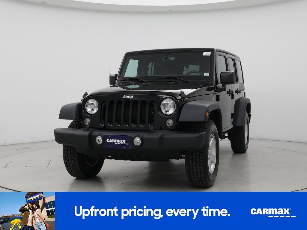 used 2018 Jeep Wrangler car, priced at $22,998