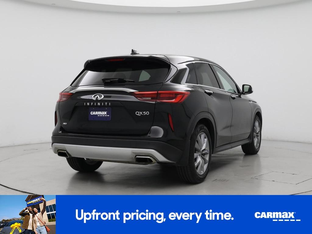 used 2021 INFINITI QX50 car, priced at $22,998