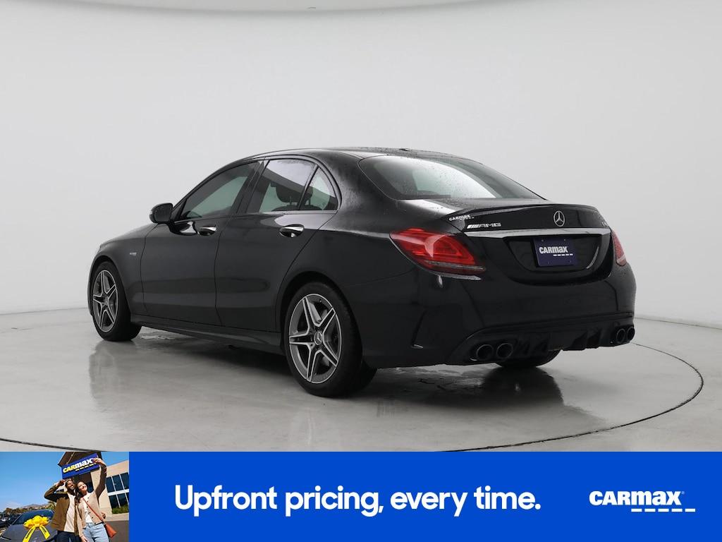 used 2021 Mercedes-Benz AMG C 43 car, priced at $37,998