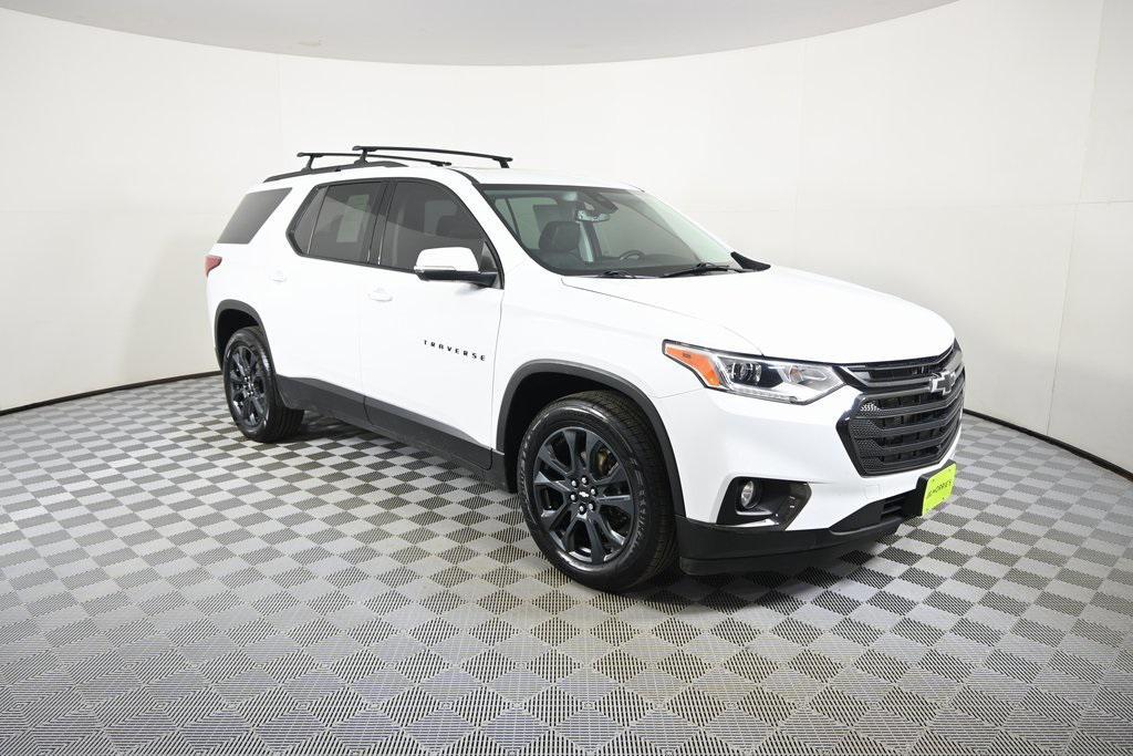used 2021 Chevrolet Traverse car, priced at $27,979