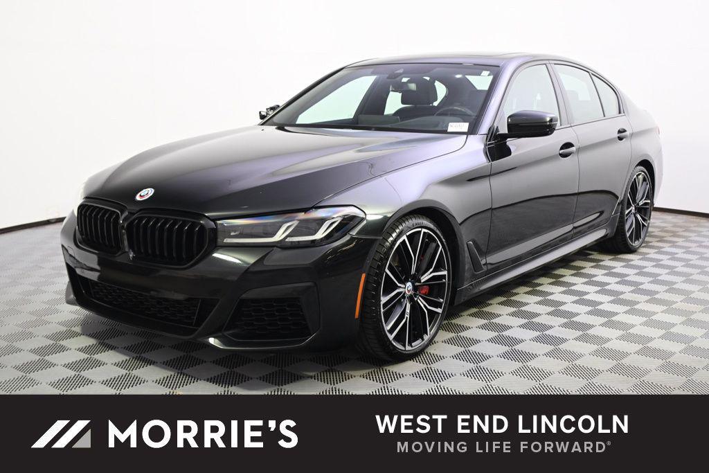 used 2022 BMW M550 car, priced at $53,669