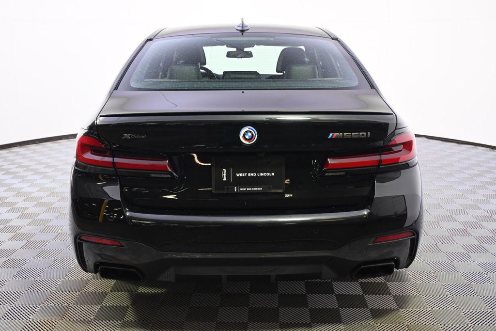 used 2022 BMW M550 car, priced at $53,669