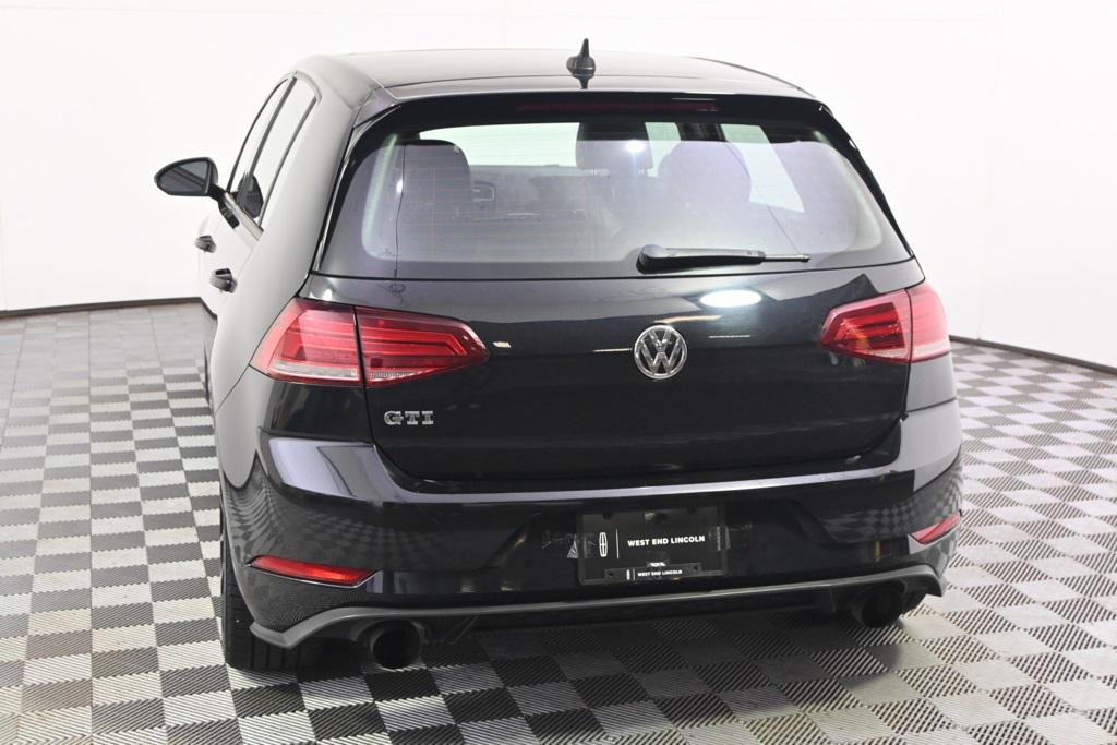 used 2018 Volkswagen Golf GTI car, priced at $19,555