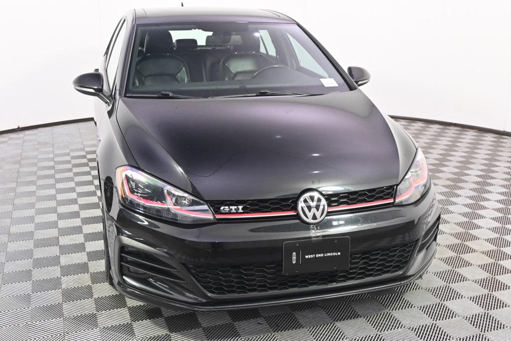 used 2018 Volkswagen Golf GTI car, priced at $19,555