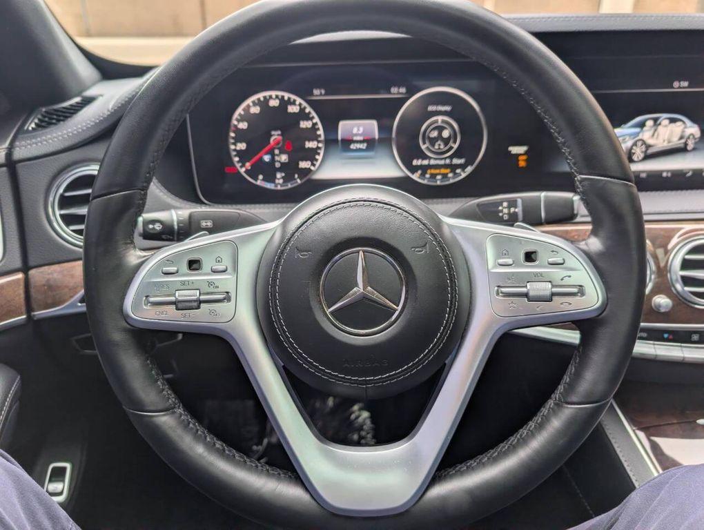 used 2018 Mercedes-Benz S-Class car, priced at $30,900