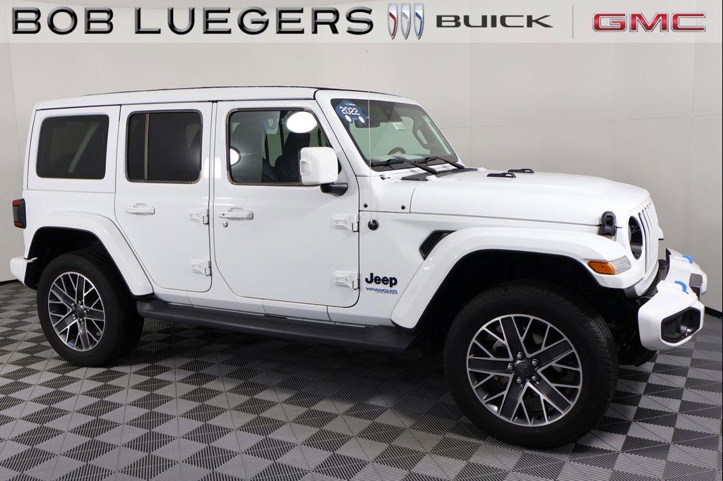 used 2022 Jeep Wrangler Unlimited 4xe car, priced at $33,965
