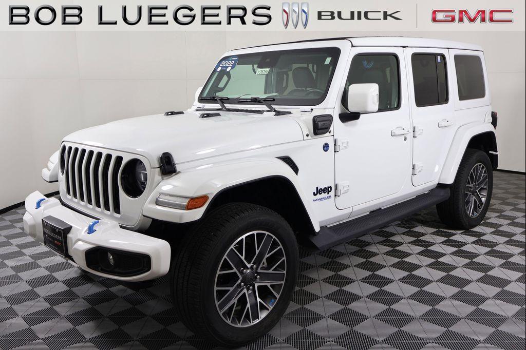used 2022 Jeep Wrangler Unlimited 4xe car, priced at $33,965