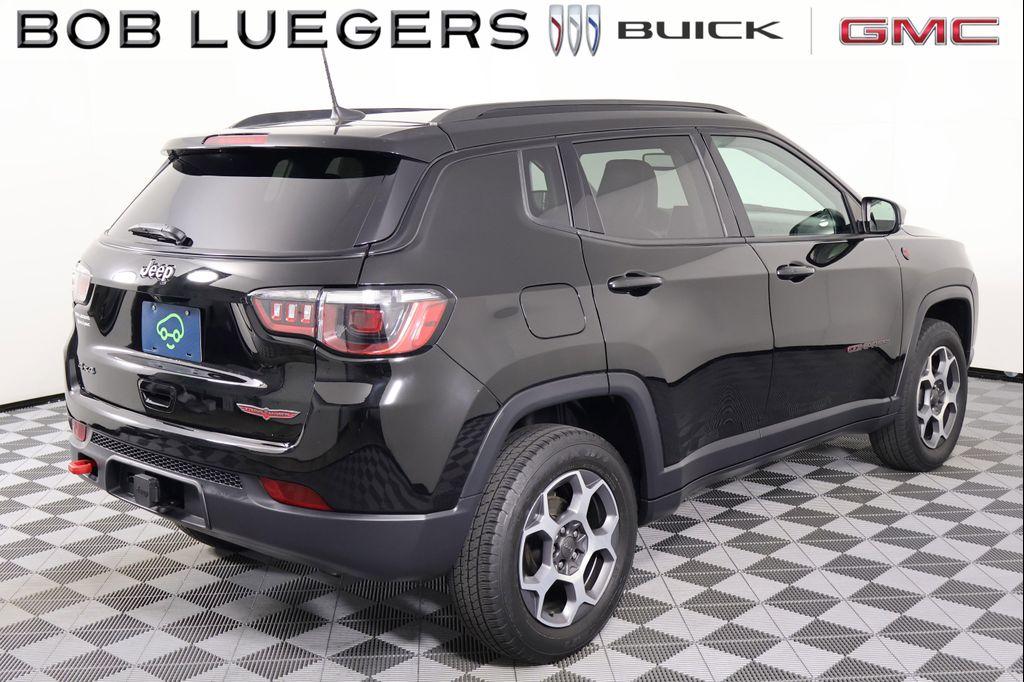 used 2022 Jeep Compass car, priced at $27,455
