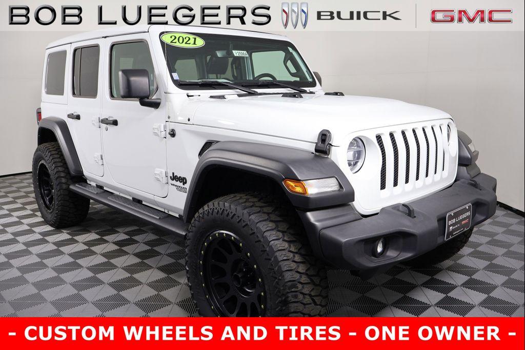 used 2021 Jeep Wrangler Unlimited car, priced at $37,965