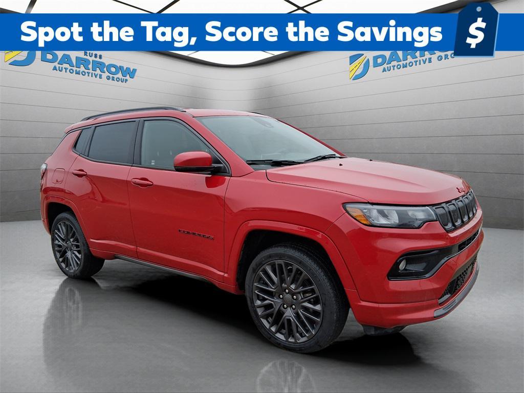 used 2022 Jeep Compass car, priced at $20,413