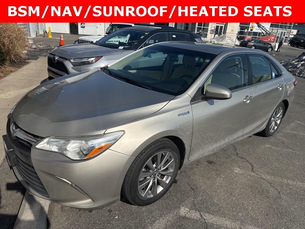 used 2015 Toyota Camry Hybrid car, priced at $18,000