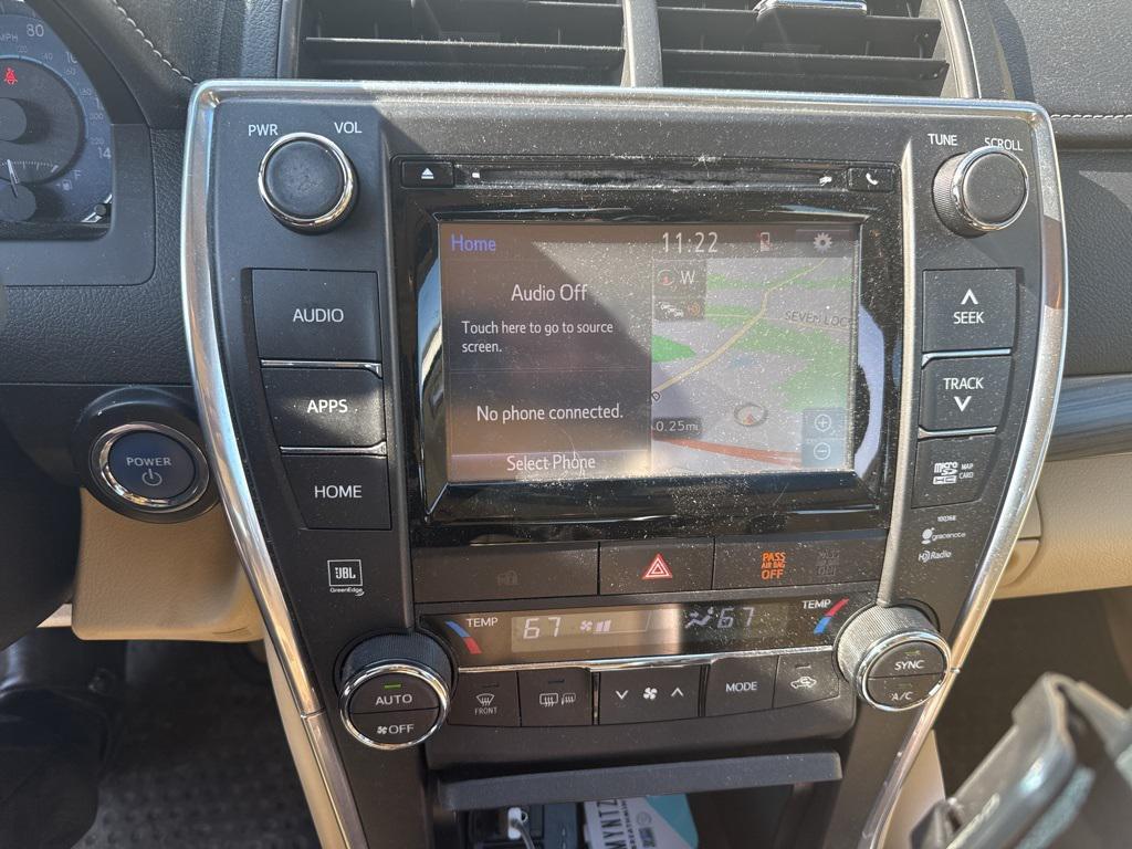 used 2015 Toyota Camry Hybrid car, priced at $18,000