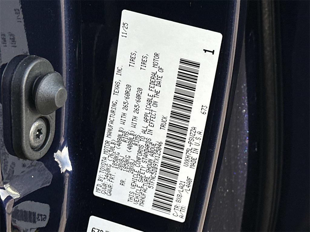 new 2026 Toyota Tundra Hybrid car, priced at $74,849