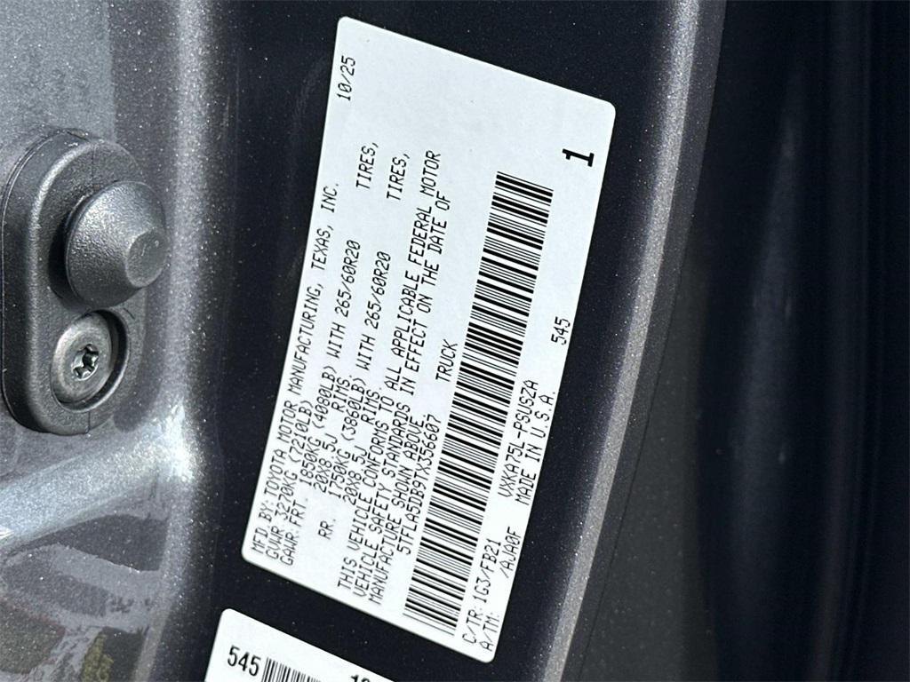 new 2026 Toyota Tundra car, priced at $56,164