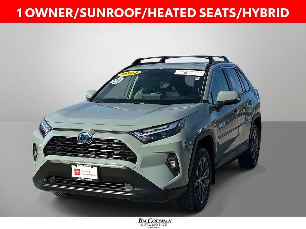 used 2023 Toyota RAV4 Hybrid car, priced at $43,000