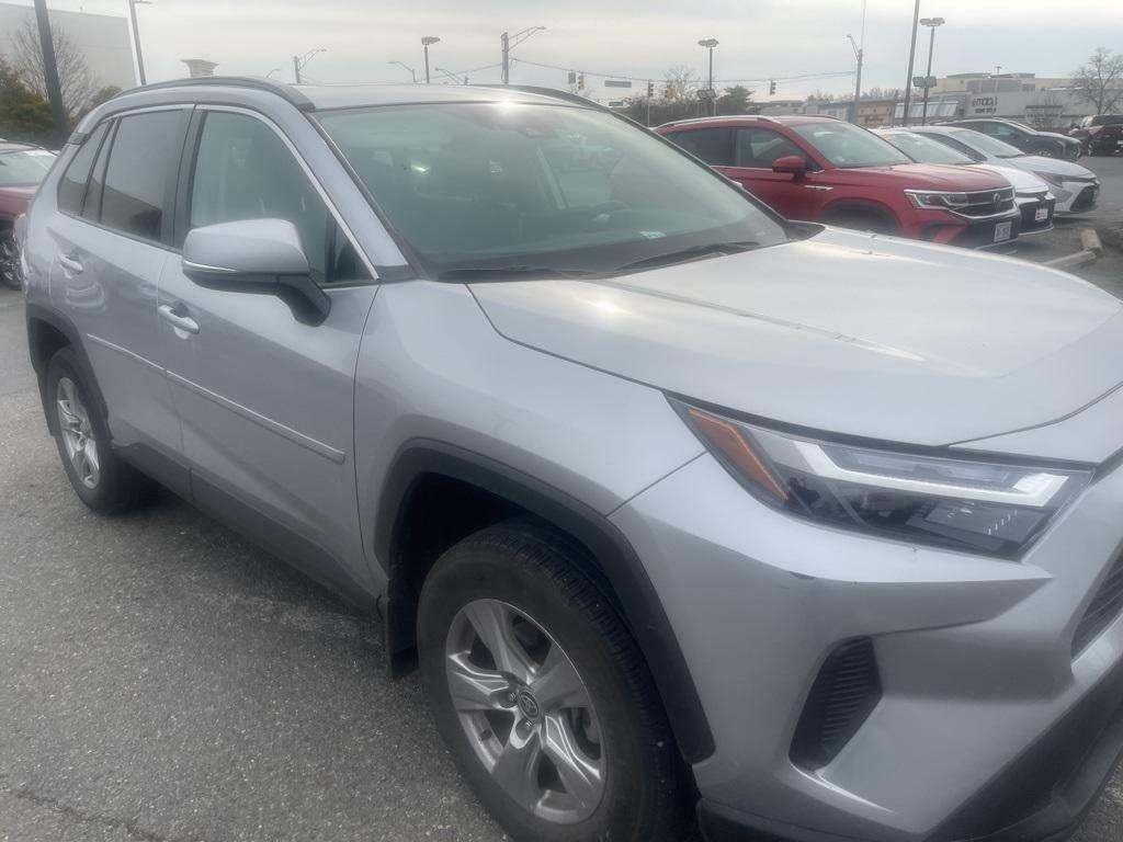 used 2022 Toyota RAV4 car, priced at $27,500